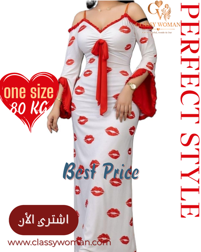لانجري فستان “Red Kiss”