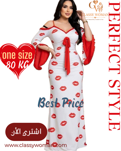 لانجري فستان “Red Kiss”