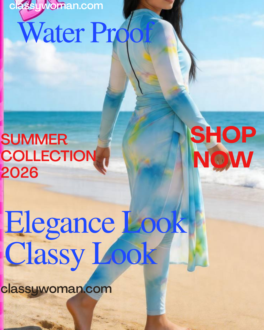 Tie-Dyeبوركيني  Diva Beach تصميم فريد من نوعه بطبعة