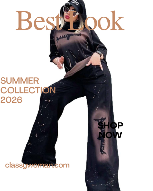 Best Look قطن ليكرا بطباعة مميزة | كوليكشن صيف 2026– طقم رياضي وخروج