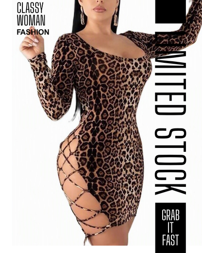 بوديكون" مثالية: فستان ضيق وقصير (Mini Dress)قصه